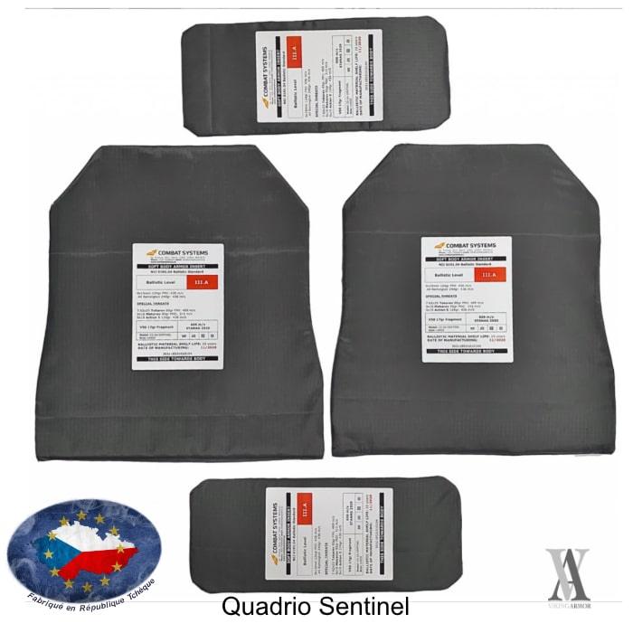 protection balistique souple SENTINEL QUADRIO